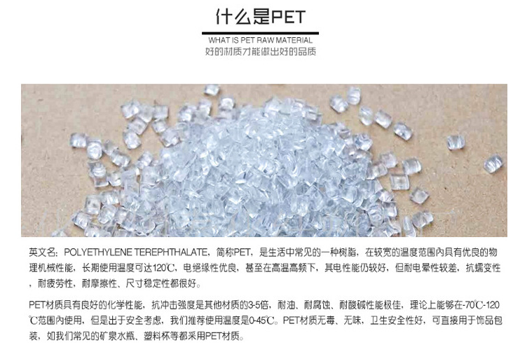 食品級PET材質(zhì)簡介